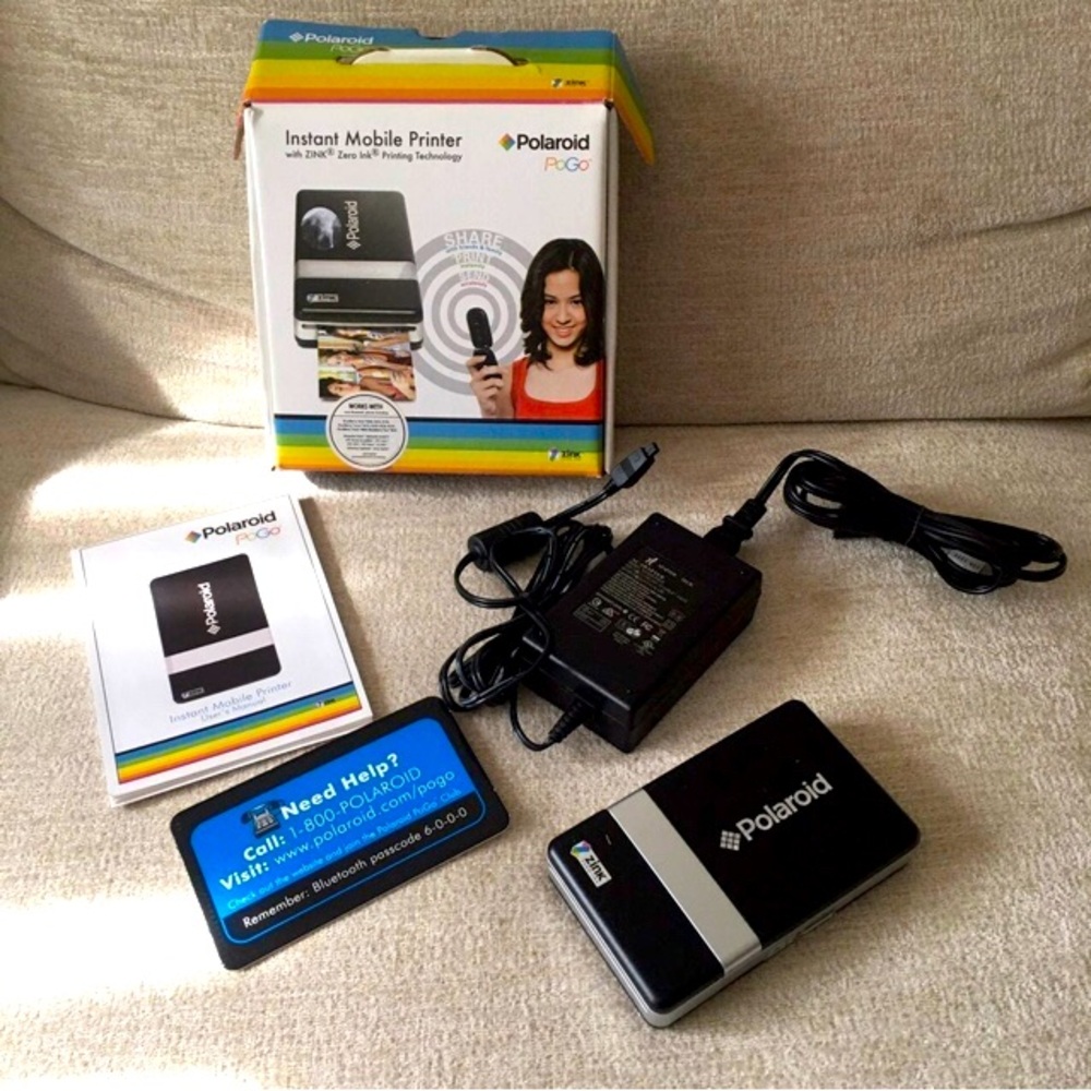 Polaroid PoGo Mobile Printer/Brand New Film Pack